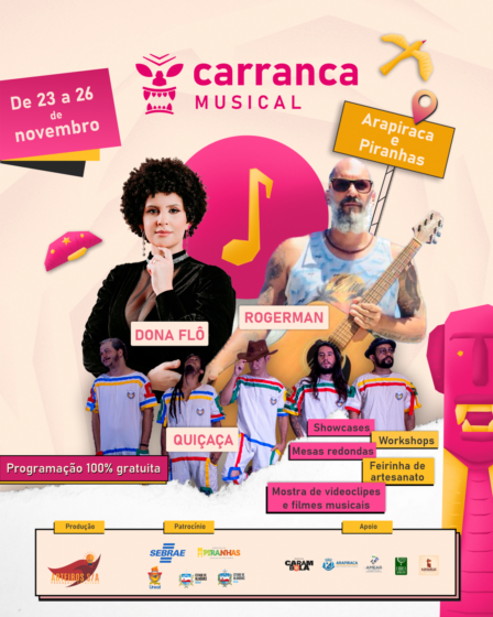 III Festival Carranca Musical será palco de novos talentos em Piranhas
