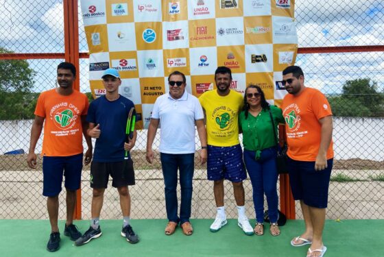 2° Piranhas Open de Tênis agita final de semana na Lapinha do Sertão