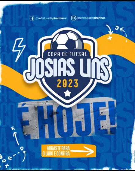 Equipes entram em quadra para a 2ª Copa Josias Lins de Futsal