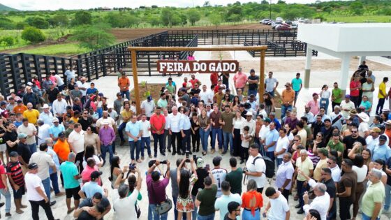 Inauguração da Feira do Gado “Adelmo Tavares Rocha” fortalece economia de Piranhas