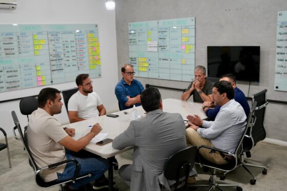 Prefeitura de Piranhas realiza reunião com a Conasa/Águas do Sertão para esclarecimentos sobre obras no município